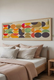 Wallity Pintura Decorativa Enmarcada Artsmdfyty4-50120 Multicolor 50 x 120 cm